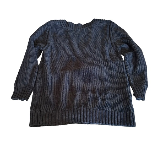 Ann Taylor Dark Blue Crew Neck Sweater - Picture 2 of 6
